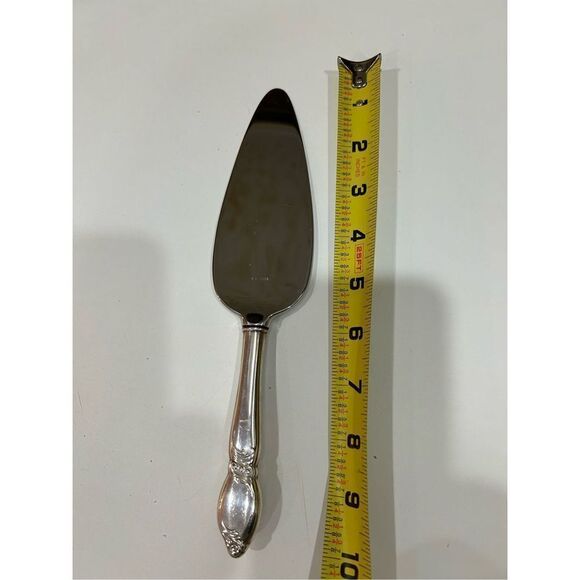Mid Century Modern Stainless Wedding Pie/Cake Knife/Server Approximately 11”. - Picture 4 of 9